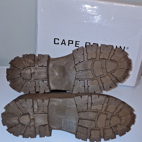 Cape Robbin Chunky Brown Ankle Booties - Picture 4 of 4